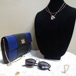 CALVIN KLEIN SAFFIANO LEATHER BAG